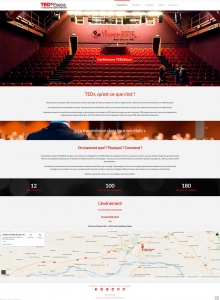 création site internet angers tedx