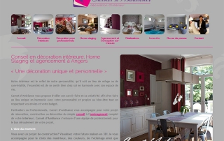 création site internet décoratrice angers