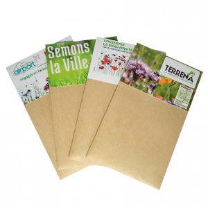 sachet graines kraft personnalisable