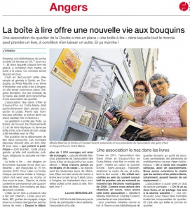 boite à lire Angers Doutre