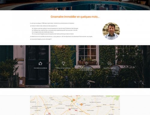 Création d’un site Internet pour un agent immobilier près d’Angers