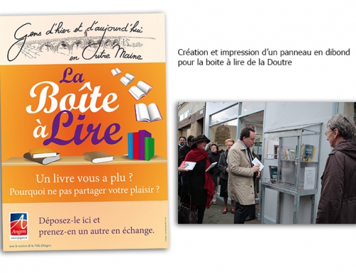 Participation au projet de la « Boîte à lire » dans la Doutre à Angers