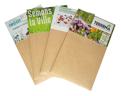 sachet graines publicitaires écologiques