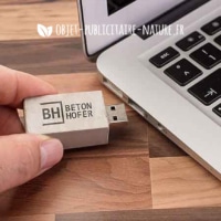 Clé USB en béton personnalisable classique