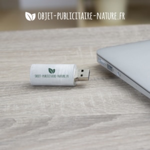 Clé USB en béton personnalisée ronde