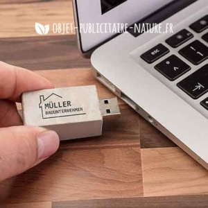 Clé USB en béton personnalisable classique