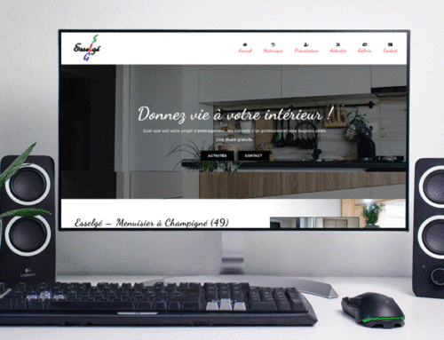 Création d’un site Internet WordPress – Menuisier Esselgé