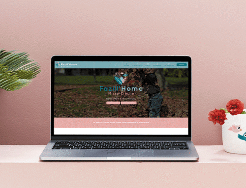 Création logo et site Internet micro-crèche Fazill’Home Erdre en Anjou