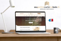Création site internet cartes bois