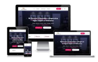 création site internet artisan peintre angers