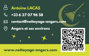Carte de visite nettoyage angers