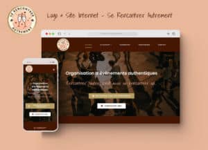 Création logo et site Internet Se Rencontrer Autrement