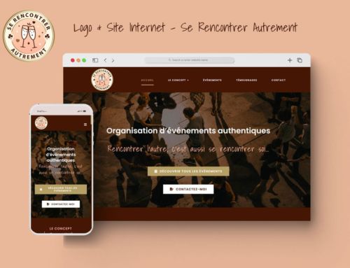 Création logo et site Internet Se Rencontrer Autrement