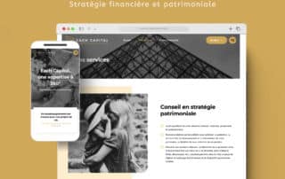 Création de site internet - Gestion de patrimoine Angers