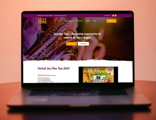 Refonte du site Internet association Jazz Pour Tous Angers