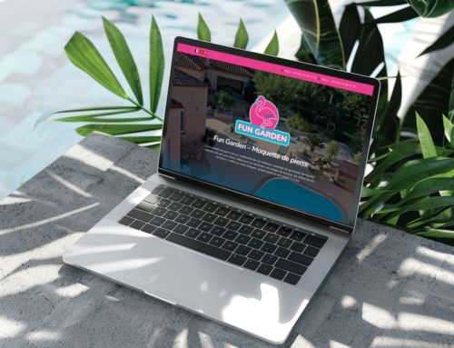 Création du site Internet et charte graphique complète Fun Garden à Angers
